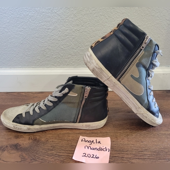 RARE GOLDEN GOOSE CAMO SLIDES 39 - Picture 2 of 7